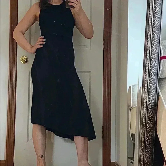 Nicole Miller Navy Maxi dress - Picture 16 of 16